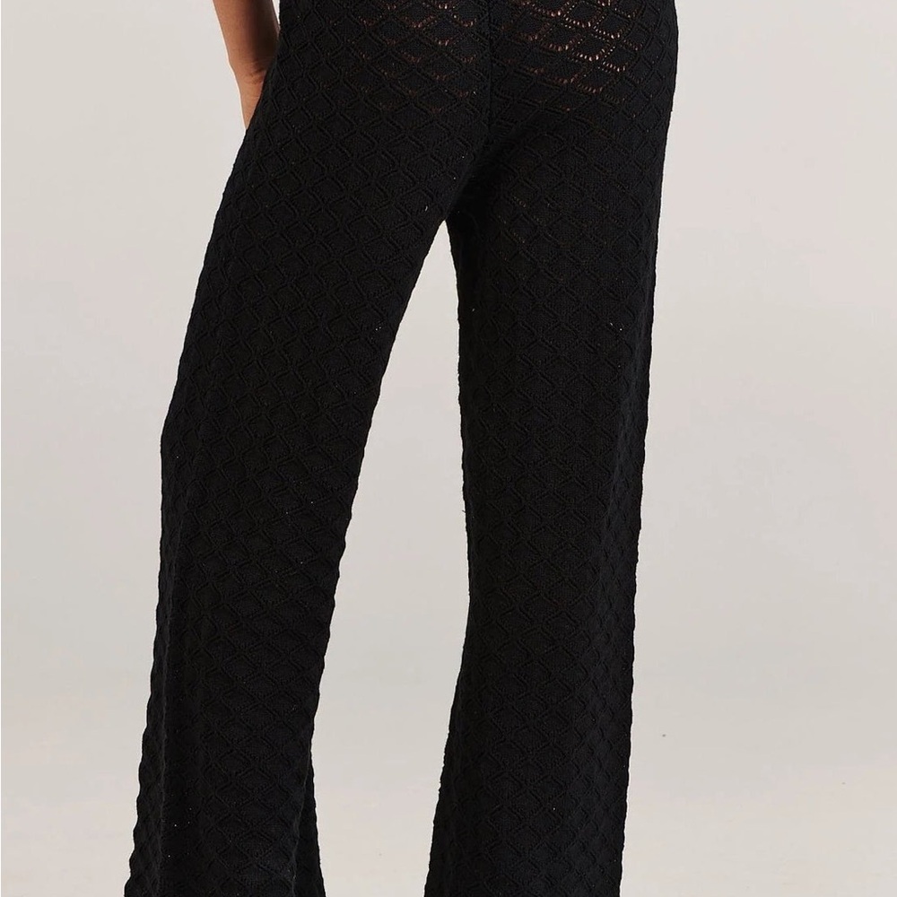 CHARLIE HOLIDAY PIPER PANT - BLACK - Picture 4 of 8